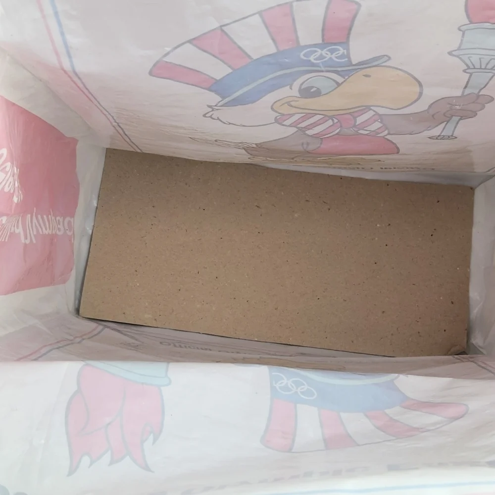 Vintage Sam The Olympic Eagle 1980 Los Angeles Olympic Souvenir Bag. - Picture 5 of 7